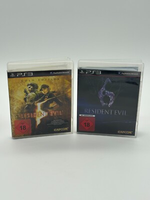 PS3 Sony PlayStation 3   Resident Evil 5 Gold Edition + 6 - CIB/ PAL