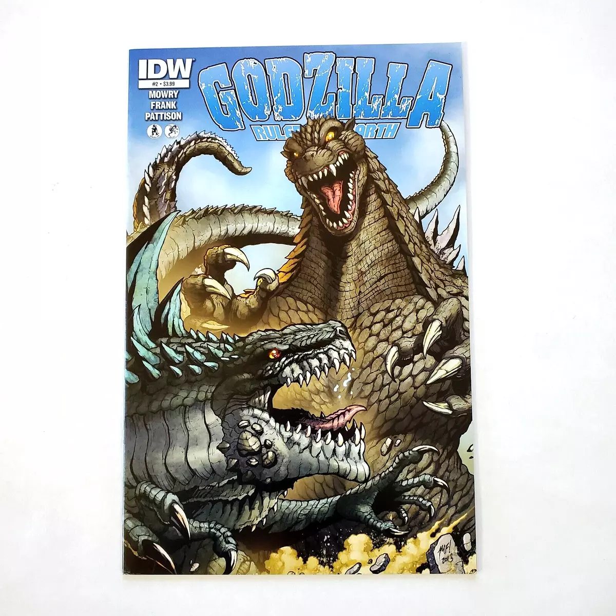 Godzilla Rulers of Earth #2 First Print IDW Comic Book 2013 Chris Mowry Rare