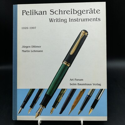 Buch Pelikan Schreibgeräte Füllfederhalter Füller 1929-1997 deutsch / englisch 