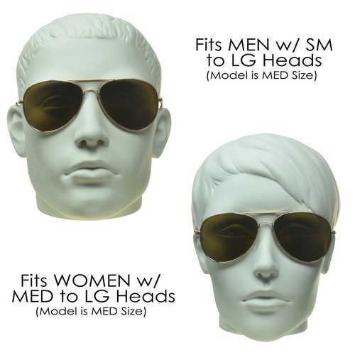 Gafas de sol aviador lector bifocal lectura hombres mujeres marrón humo metal tramposos - Imagen 23 de 32