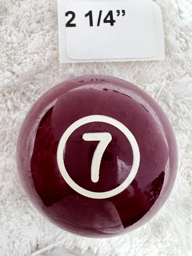 #7 Pool Ball. Antique, Vintage And Current Style Balls. Many To Choose From. - Picture 124 of 296