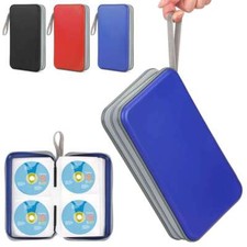 Portable 96 Disc CD Case Holder DVD Storage Wallet Black Bag VCD Organizer Bag