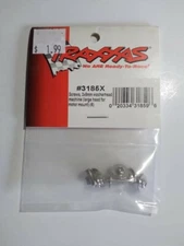 Traxxas 3185X - Screws, 3x8mm washerhead machine    - New In Package