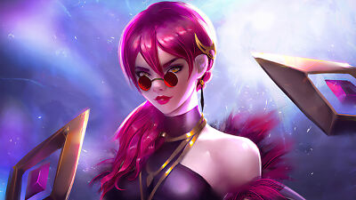 League of Legends evelynn nixri video games game playmat gaming mat