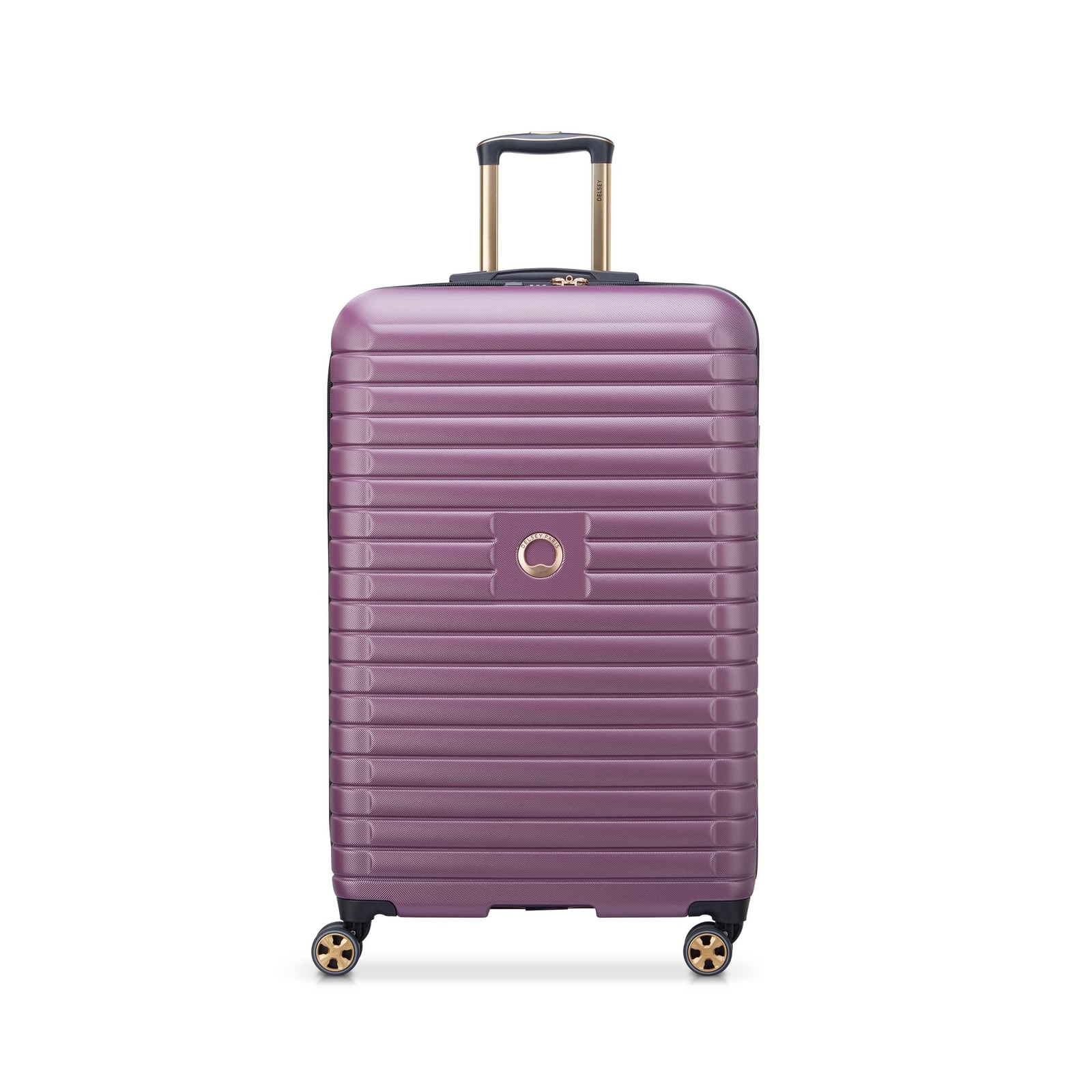 Delsey Paris Cruise 3.0 Expandable Hardside Luggage with Spinner Wheels in Plum