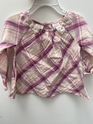 baby girl plaid shirt