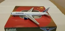 Aeroclassics Transaero Airlines B 767-33AER 1:400 ACTSO037 2004s Colors EI-DFS