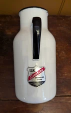 Vintage United States Stamping Enamel Ware Male Urinal Bed Pan Excellent Cond.