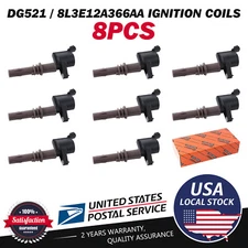 8PC For Motorcraft Ignition Coils DG521 For Ford F150 Expedition 4.6L Fit FD509