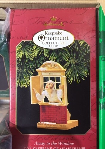 Hallmark 1997 Christmas Ornaments Membership Kit The Night Before Christmas Cute - Picture 4 of 12