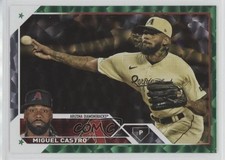 2023 Topps Update Green Foil /499 Miguel Castro #US284 3q5