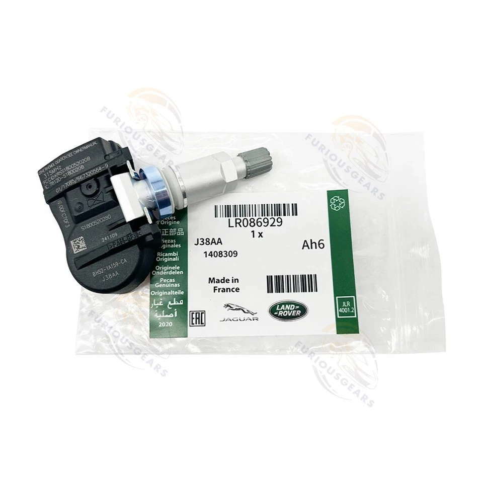 Set of 4 TPMS Sensors Fits Land Rover Range Rover Sport Jaguar XF LR086929 OEM - Image 3 of 4