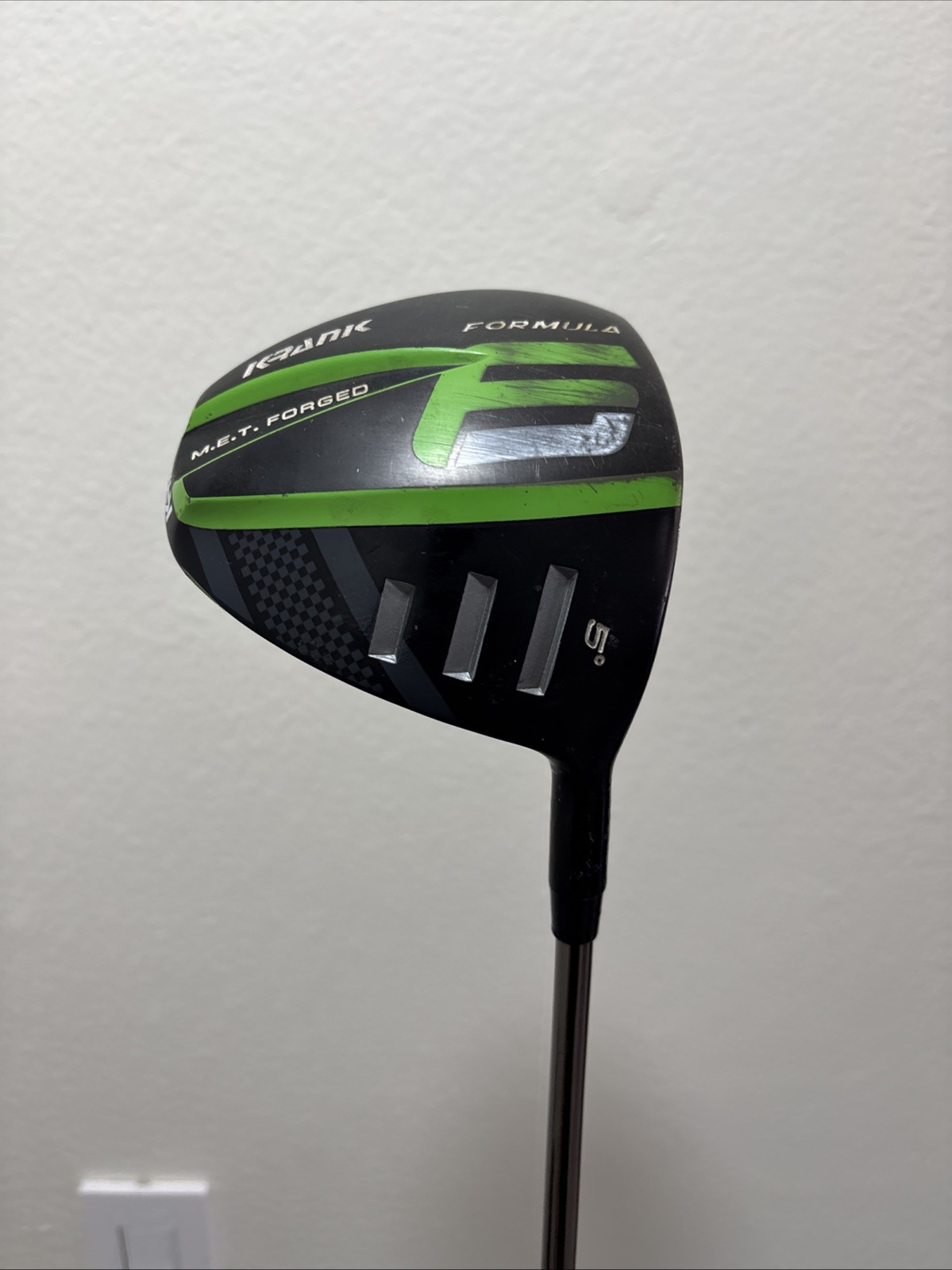 Krank Formula 6 Metal Forged 5* RH Driver With Xphile XXX LD Krank Formula 6 Metal Forged 5* RH Driver With Xphile XXX LD
