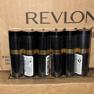 (6 Pack) Revlon Super Lustrous Lipstick Stick Shades 225 325 420 525 750 051