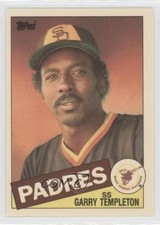 1985 Topps Collector's Edition Tiffany Garry Templeton #735 0j0