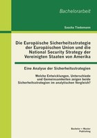 Die EuropäIsche Sicherheitsstrategie Der EuropäIschen Union Und Die National Sec