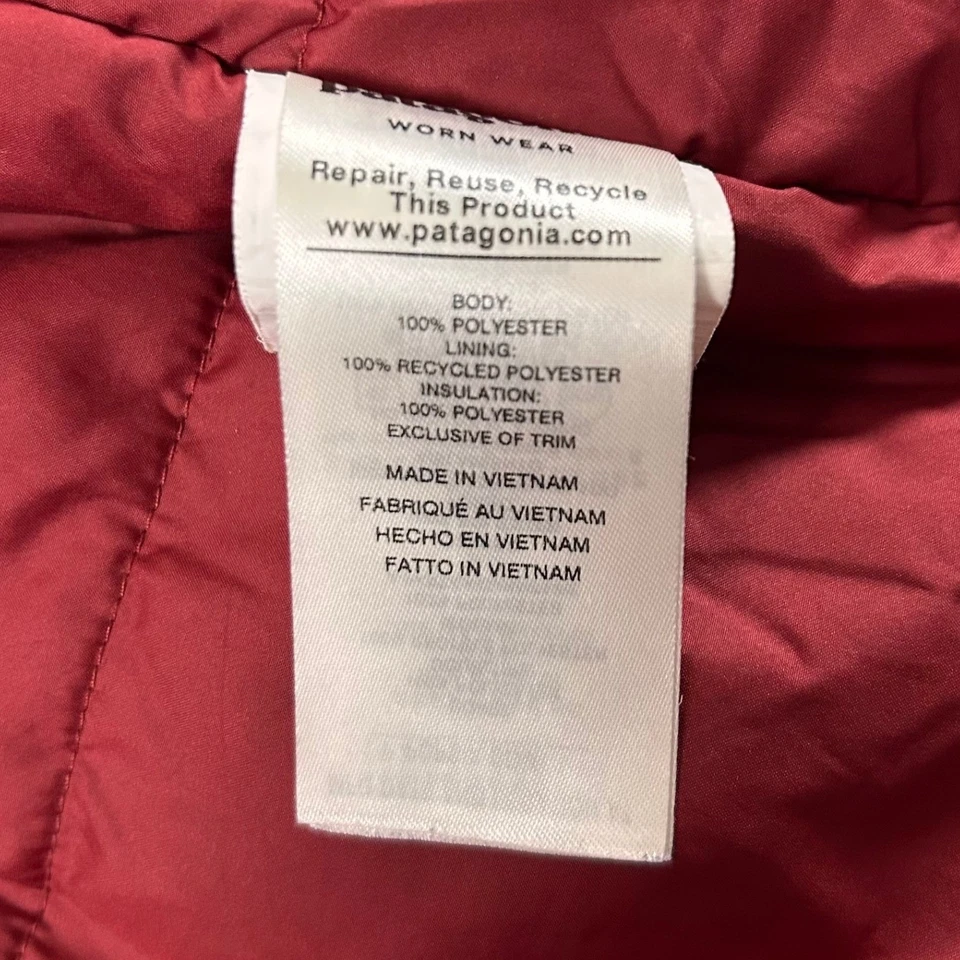 Patagonia Niños L Aislado H2NO Chaqueta de Esquí Abrigo para Nieve Con Capucha Impermeable Invierno Foto 4 de 4