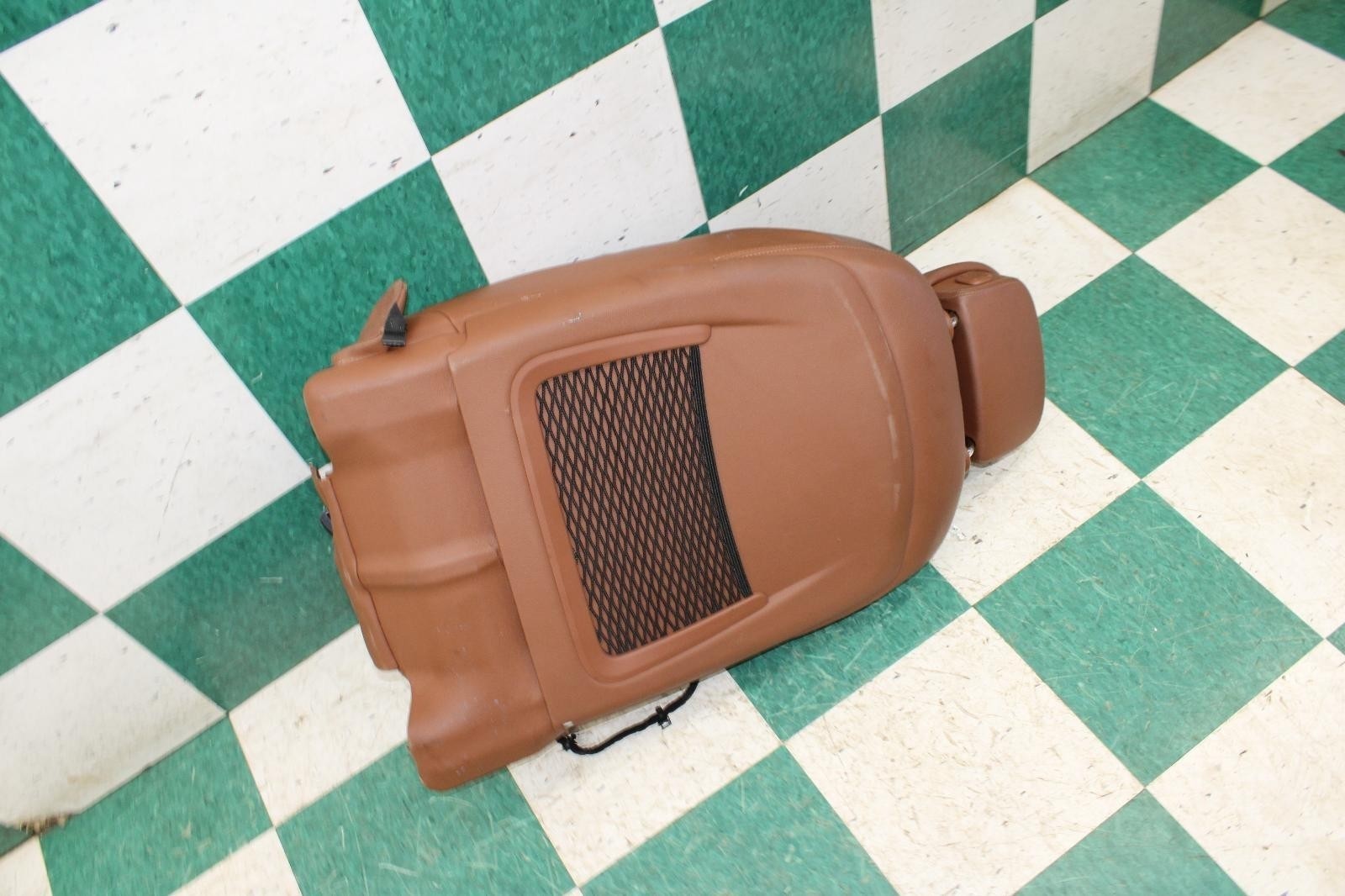 14-22 Ghibli Brown Leather Front Passenger Right RH Upper Seat Cushion WTY Back