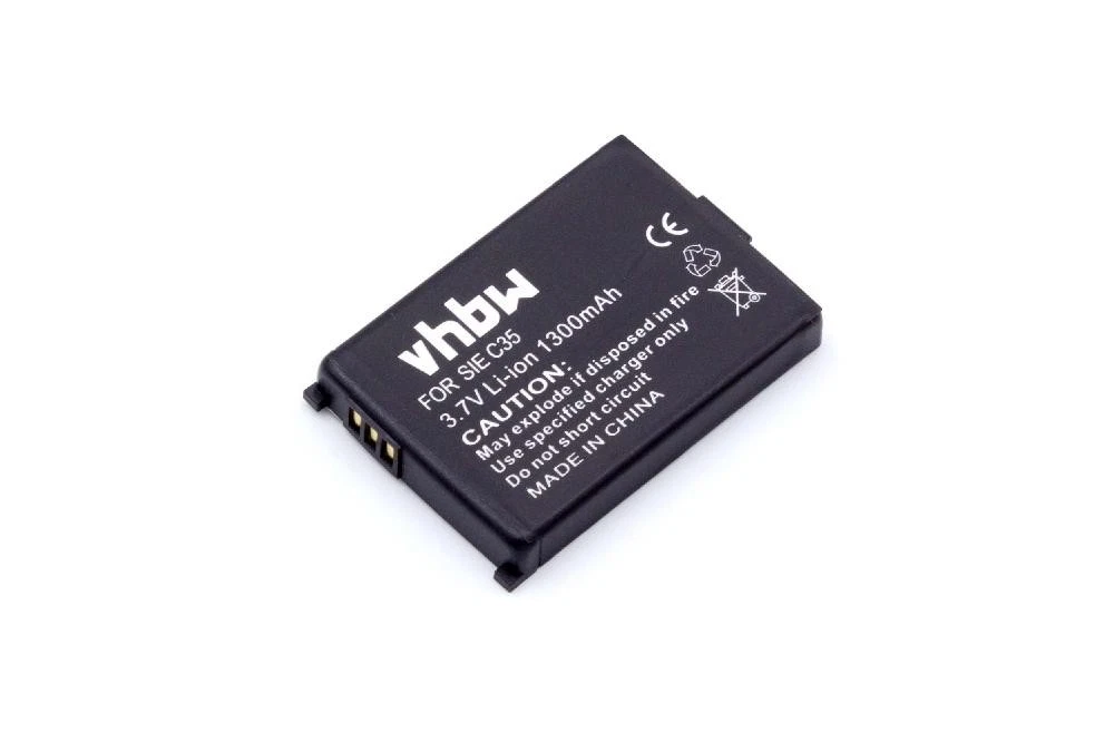 vhbw Li-Ion Battery 500mAh (3.7V) for Grundig Scenos Cordless Landline