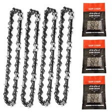 4PCS 6" Chain Saw Chain For 6 inch Mini Electric Chainsaw Hand Held Wood Cutter
