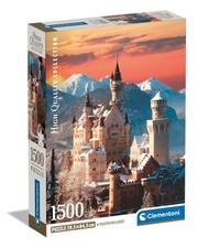 Clementoni Puzzel - Neuschwanstein 1500 Stukjes - Puzzel Voor Volwassenen 14-99