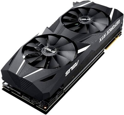 ASUS Dual GeForce RTX 2080 OC, DUAL-RTX2080-O8G, 8GB GDDR6, HDMI, 3x DP, USB-C