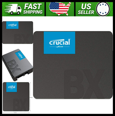 Crucial BX500 1TB 2.5-Inch SATA Internal SSD 3D NAND