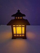 3d Druck Deko Japanische Laterne. Teelichthalter incl. LED-Teelicht