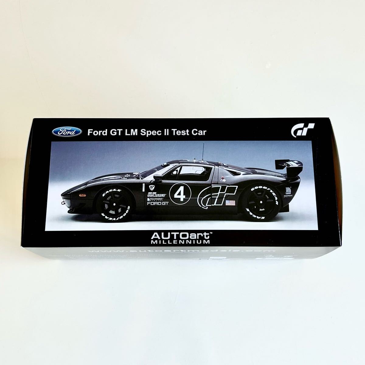 AUTOart 1 18 2005 2006 Ford GT LM Spec II Test Car Gran Turismo