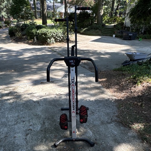 MaxiClimber XL Vertical Climber Exercise Machine, Foldaway Space-Saving, B/R/S