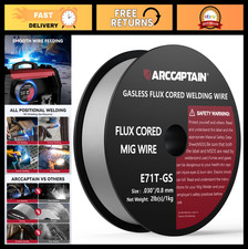 Flux Core Welding Wire .030" E71T-GS - 2lb Gasless Mild Steel for MIG Welders