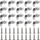 20 PCS 12.5×13.5×15.5 mm Stainless Steel Fixing Glass Shelf Bracket, Pegs with