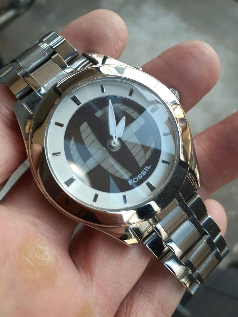 Fossil Big Tic Silver Wristwatches for sale | eBay
