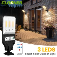 1Pack 3LED Solar Power Lights Motion Sensor Outdoor Garden Street Wall Lamp US