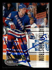 Mattias Norstrom New York Rangers 1993 Parkhurst Prospects RC #256 SIGNED w/COA