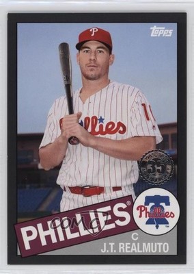 2020 Topps 1985 Topps Baseball Series 2 Black 60/299 JT Realmuto #85TB-35 0xz8