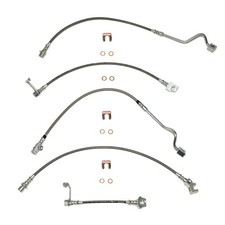 Fits 1999-01 Ford F-250 Sd Brake Hose Kit 4wd Rwabs Non-stag Rear Calipers -hsk0 Fits 1999-01 Ford F-250 Sd Brake Hose Kit 4wd Rwabs Non-stag Rear Calipers -hsk0