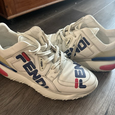 Fendi Low-Top White Yellow for sale | eBay