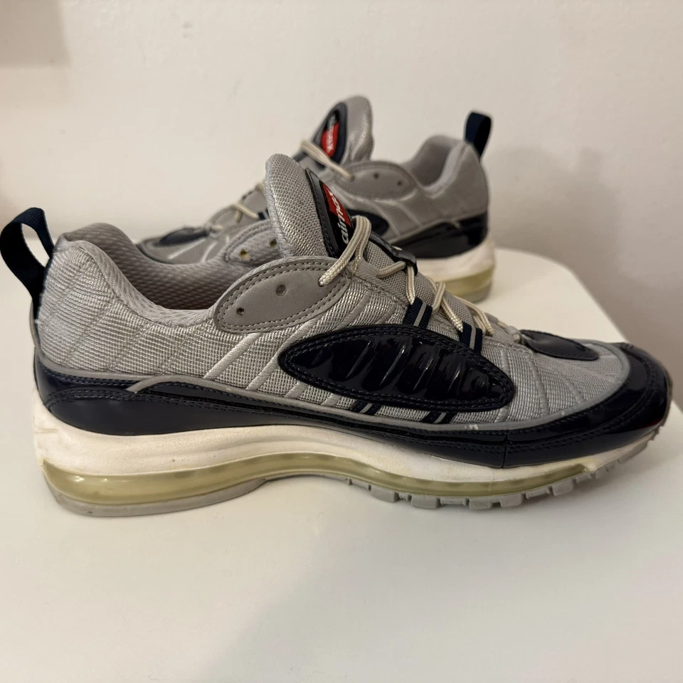 Size 11 - 2016 Nike Supreme x Air Max 98 Obsidian - 100% Authentic - Image 3 of 4