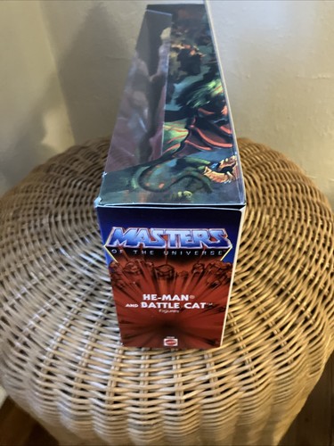 MOTU,Commemorative HE-MAN & BATTLE CAT,2 pack,MISB,MOC,sealed box,Masters - Picture 7 of 7
