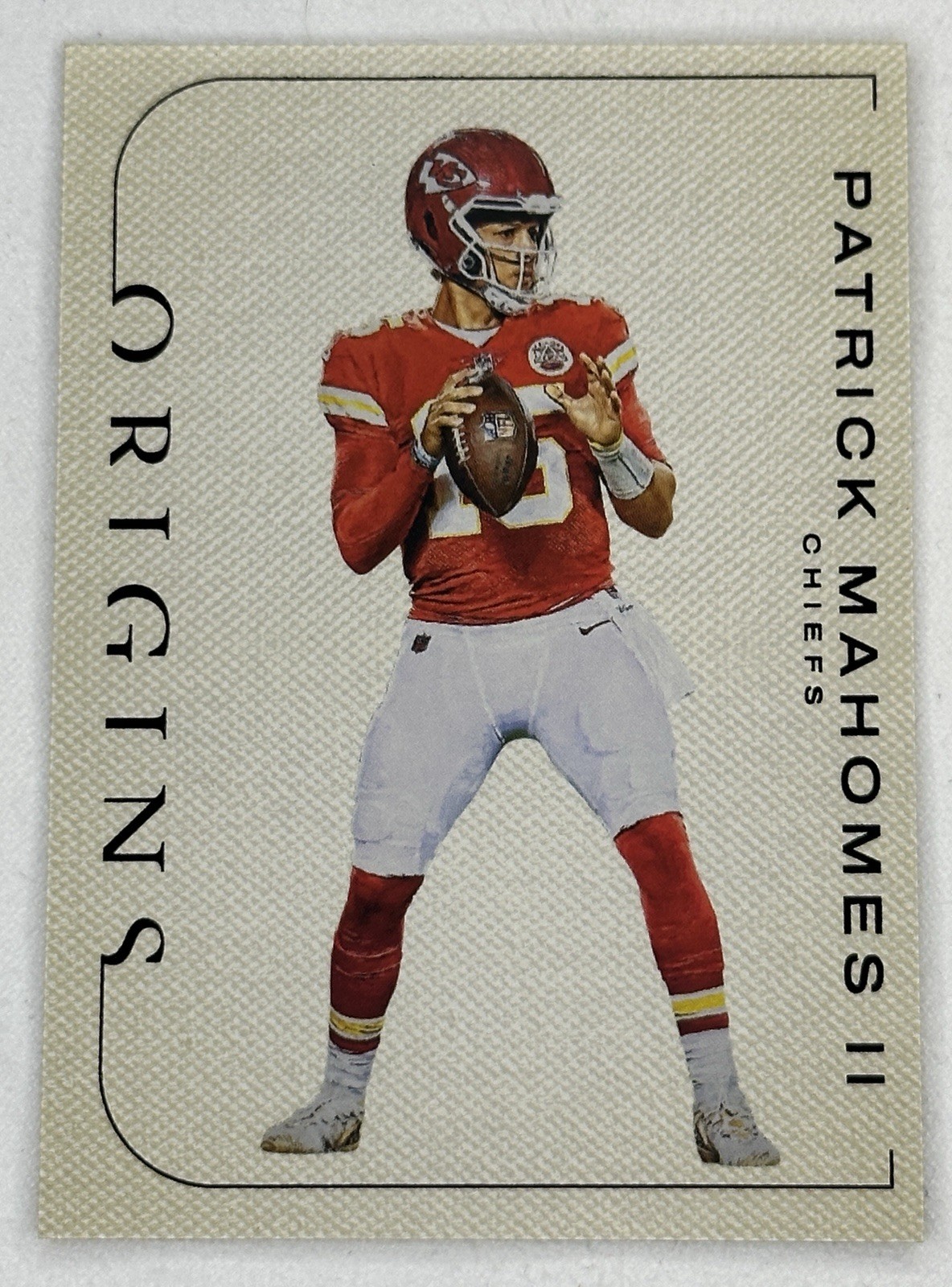 2023 Panini Origins Patrick Mahomes II Blank Slate Kansas City Chiefs SSP