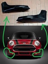 spoiler splitter laterale paraurti anteriore MINI JCW F55 F56 F57 ORIGINALE