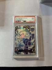 2025 ONE PIECE OP12-060 LEGACY OF THE MASTER BOEUF BURST EVENT ALT ART PSA 9