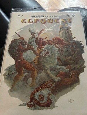 Elfquest Warp Graphics 1-21 Wendy Richard  Pini bronze age independent magazine