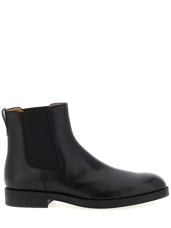 Tod's - Men - Leather Chelsea Boots - Black