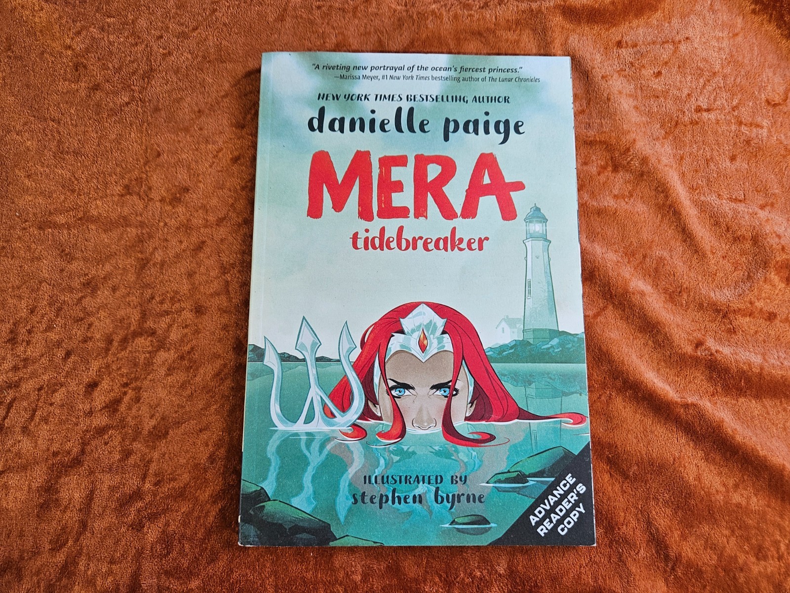 MERA - TIDEBREAKER DANIELLE PAIGE ADVANCE READER'S COPY TPB GRAPHIC NOVEL 10145