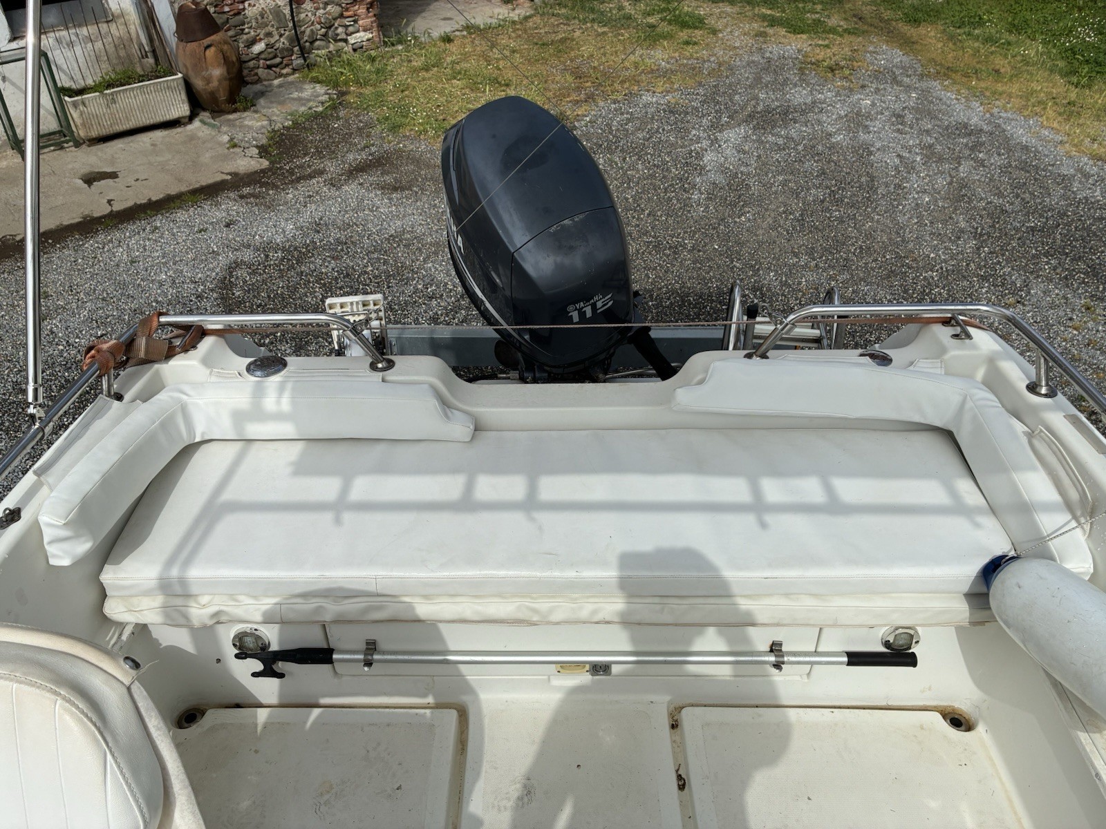 Yamaha motore fuoribordo Barca a motore Cabin 20 mare con rimorchio omologato foto 5