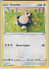 Snorlax Rare SWSH: Crown Zenith 109/159 NM on eBay