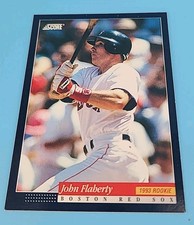 1993 Pinnacle John Flaherty #313 Rookie Boston Red Sox Baseball Card. rookie card picture