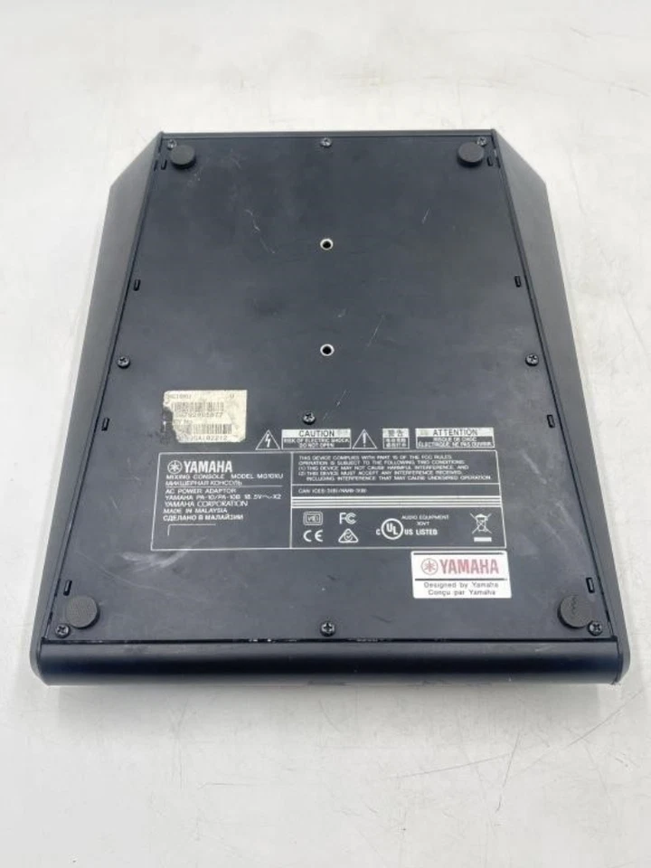 雅马哈 MG10XU 10 通道模拟立体声混音器 4 麦克风前置放大器 USB 和效果 MG — 第 2/3 张图片